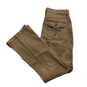 Ralph Lauren Tan Wide Leg Pants